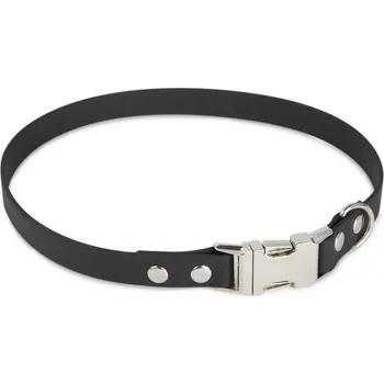 Obojek pro psa FIREDOG BioThane obojek Clip 19mm 49cm Barva: Černá