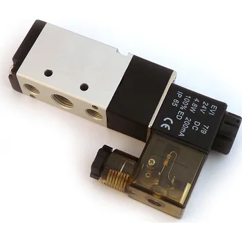 Lepící sada Solenoidový ventil 5/2 4V210 1/4 palce pro pneumatické válce AC-12V (Solenoidový ventil 5/2 4V210 1/4 palce pro pneumatické válce AC-12)