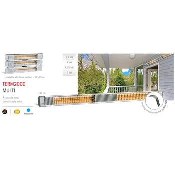 Infrazářič Burda TERM2000 MULTI ULG 2x1650W A, URCJ330V
