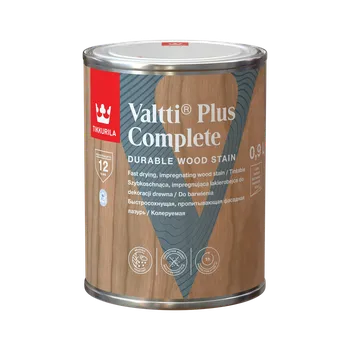 barva a nátěr na dřevo Tikkurila Valtti Plus Complete 0,9l Odstín: 5070 Ruoko