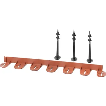 Zahradní obrubník GARDENPLAST Neviditelný obrubník PALISGARDEN 3,8 x 60 cm terakota 1 ks