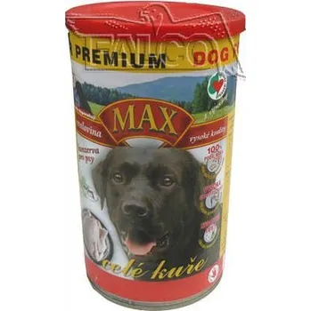 Krmivo pro psa MAX CELÉ KUŘE 1200g 1ks + extra výběr z 4000 produktů