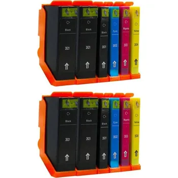 Počítačové příslušenství BIGPACK 2X EPSON 26XL T2636 CMYK + 2X 26XL BK ZDARMA