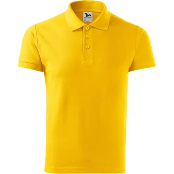 Pánské tričko Cotton Heavy polokošile pánská žlutá XXXL