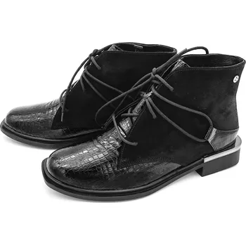 Dámská zimní obuv Dámská kožená kotníková obuv 04813-01/00-7 MACIEJKA černá Barva: černá, Velikost: 41