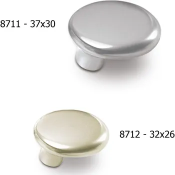 Nábytkové kování 871 - 038 broušený nikl, 32x26 mm