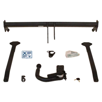 Tažné zařízení GDW tažné zařízení Odnímatelné včetně TowTec elektropřípojky 7pólové typová - MAZDA CX-30