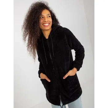 Dámská mikina Dámská mikina s kapsami RUE PARIS černá