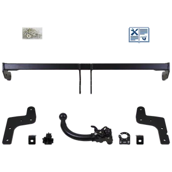 Tažné zařízení AUTO-HAK tažné zařízení Odnímatelné včetně TowTec elektropřípojky 7pólové univerzální - CITROËN C-ELYSEE