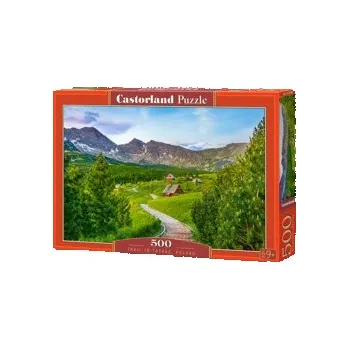 Puzzle Puzzle Castorland 500 dílků - Stezky v Tatrách, Po