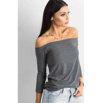 Dámské tričko Dámská halenka LIVE tmavě šedá