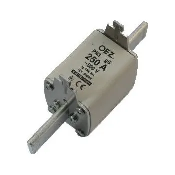 pojistka OEZ:7309 (PN3 250A gG) Pojistka nožová 250A gG - velikost 3, OEZ