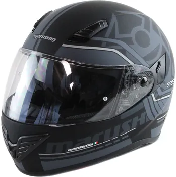 Helma na motorku Motocyklová přilba Marushin 999 RS LASER černá Velikost: S