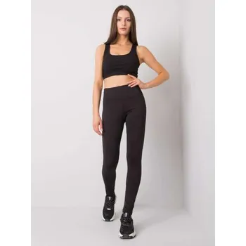 Dámské kalhoty Dámské legíny sportovní LEFFY černé