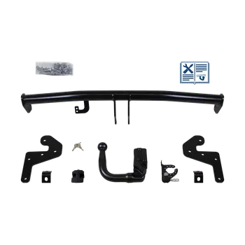 Tažné zařízení Brink tažné zařízení Odnímatelné Tažné rameno zasunuté zespodu - PEUGEOT 208 I