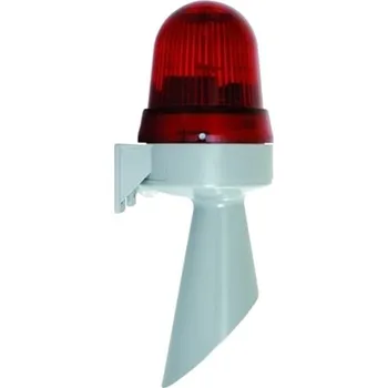 4FN 601 30.2 Houkačka HV100-12LED-R (červené LED, 100dB, DC/AC 12V, IP65, vert.montáž), Tesla Stropkov