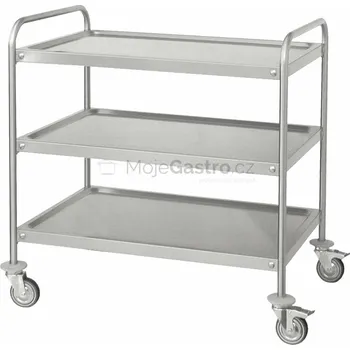 Servírovací stolek OEM Vozík se třemi policemi (800x500x850/940)