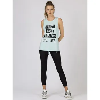 Dámský top sportovní TOMMY LIFE Světle modrý