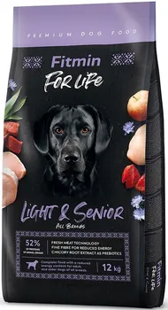 Krmivo pro psa Fitmin For Life Dog Light and Senior Poultry/Pork/Beef