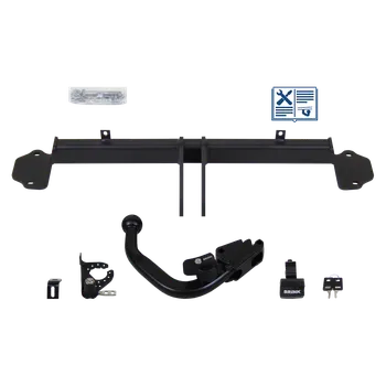 Tažné zařízení Brink tažné zařízení Odnímatelné včetně TowTec elektropřípojky 7pólové typová - BMW 3 Touring
