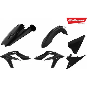 Sada plastů POLISPORT černý 90786