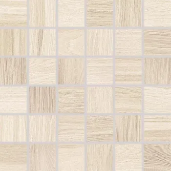 Obklad Board, DDM06141, mozaika, 5 x 5 cm, světle béžová