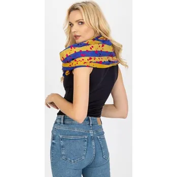 Šála Dámská šála NANCY žlutá