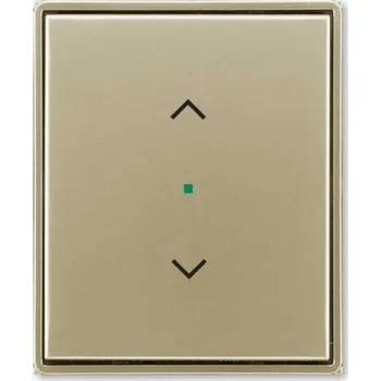 6220E-A01002 33 Kryt 1násobný, symbol žaluzie, šampaňská, ABB-free@home, Time