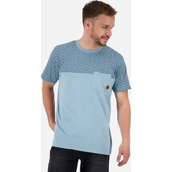 Pánská móda Tričko Alife and Kickin LEOPOLDAK Z Storm Melange velikost XL