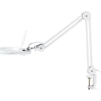 Lampička Nedis MAGL2WT pracovní lampa LED s lupou 3 dioptrie, 6500K, 9 W, 685 lm