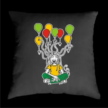 Dekorativní polštářek TEKNOSHOP Happy Boy tekno polštářek s potiskem zelený