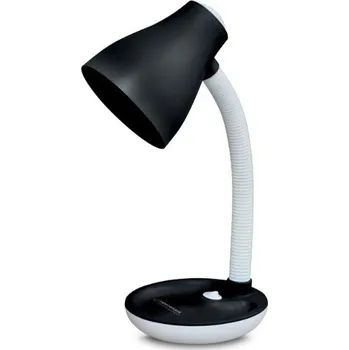 Lampička Moderní stolní lampa na 1 žárovku E27, černobílá