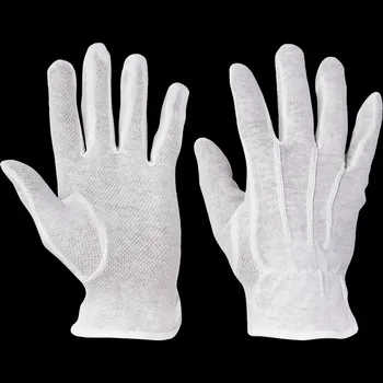 Pracovní rukavice BUSTARD rukavice ba dlaň a prsty s PVC terčíky - 8