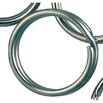 Iron Claw pojistný ocelový kroužek 12 mm 8 ks