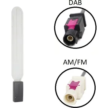 Autoanténa CAL-7677925 Calearo Anténa na sklo AM FM DAB aktivní fantom CAL-7677925