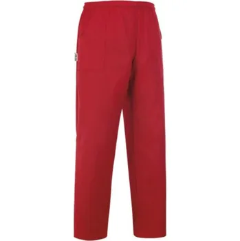 Gastro oděv EGOchef Zdravotnické kalhoty - Red XXXL Červená E-3504007C3XL