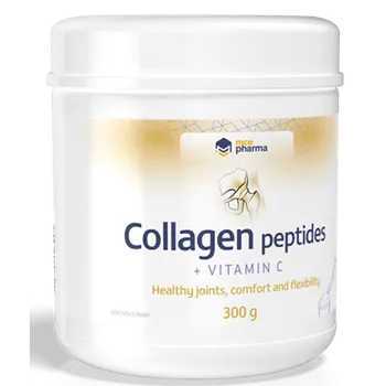 Kloubní výživa mcePharma Collagen peptides + Vitamin C 300 g