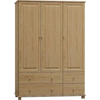 Šatní skříň ImportWorld Šatní skříň z masivu Nikola s120 (Barva dřeva: Borovice)
