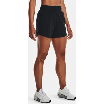 Dámské kraťasy Dámské kraťasy Under Armour Flex Woven Short 5in 1376933-001 Černá XS