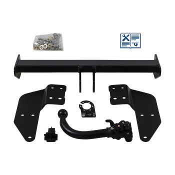 Tažné zařízení AUTO-HAK tažné zařízení Odnímatelné Tažné rameno zasunuté zezadu - FORD TRANSIT CUSTOM V362 Krabice