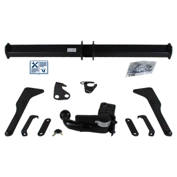 Tažné zařízení GDW tažné zařízení Odnímatelné včetně TowTec elektropřípojky 7pólové univerzální - SEAT TARRACO