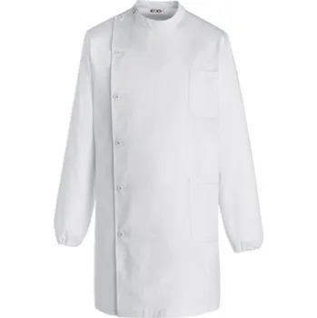 Gastro oděv Zdravotnický plášť s gumičkou EGOchef Dentist - bílý XXL E-4505001A2XL
