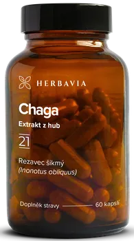 Přírodní produkt Herbavia Chaga 660 mg 60 cps.