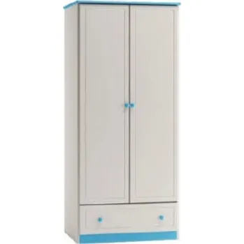 Ložnice ImportWorld Šatní skříň 01 80/182/60 cm Line (Barva dřeva: Hnědá)