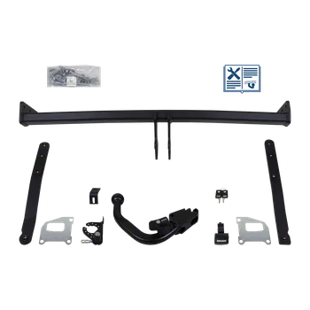 Tažné zařízení Brink tažné zařízení Odnímatelné včetně TowTec elektropřípojky 7pólové univerzální - RENAULT SCÉNIC III