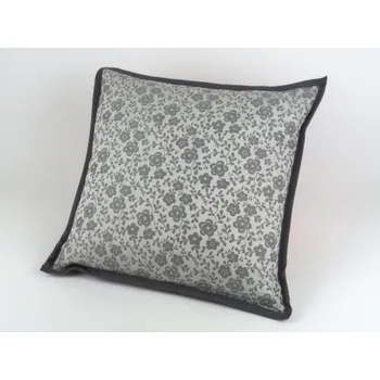 Povlečení Polštářek 40 x 40 cm žakár Sára 790 šedá (líc světlá)