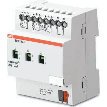 2CDG110136R0011 SE/S 3.16.1 Řadový energetický akční člen 3násobný, 16/20A, ABB