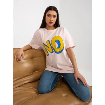 Dámské tričko Dámské tričko s potiskem KORA světle růžové