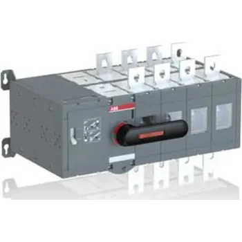 vypínač 1SCA022873R2020 OTM630E4CM24D Přepínač 4P I-0-II Ith=630A, montáž na základnu, s mot. pohon 24V DC, ABB