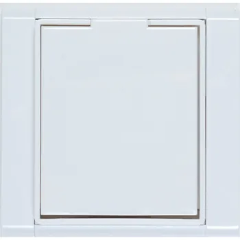 Vysavač Centrální vysavače Praha - Zásuvka design ABB Time bílá/ledově bílá s rámečkem